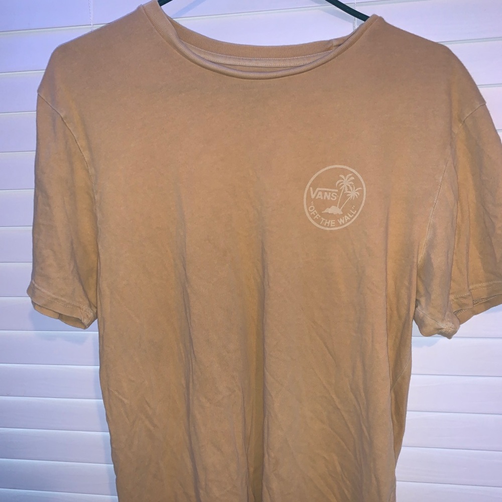 Medium Yellow Vans Tee Shirt